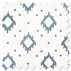 Huaraz Velvet, Cool Blue - Twist&Fit Roman Blind